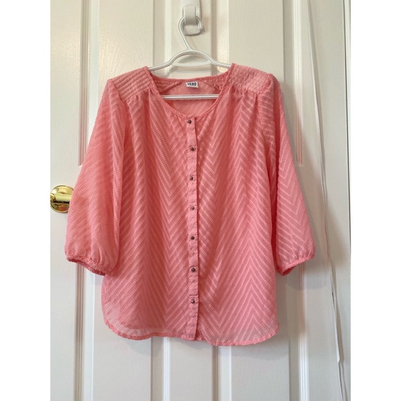 Light Pink Vero Moda Blouse/ Top - Picture 2 of 7